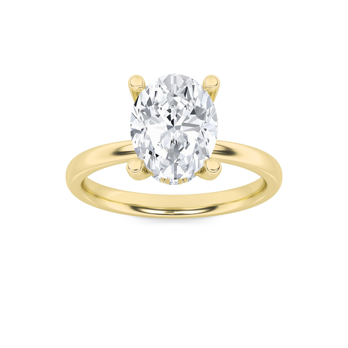 Petite Shank Hidden Halo