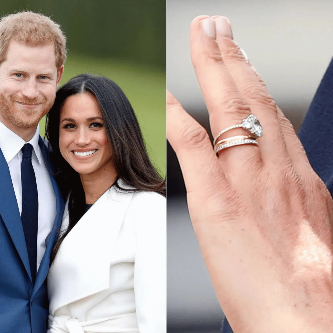 Meghan Markle Engagement Ring - Modified