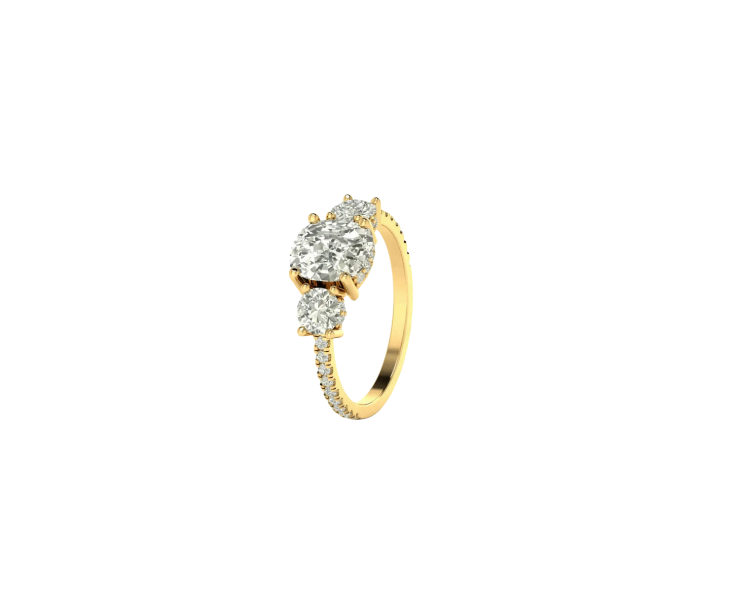 Meghan Markle Engagement Ring - Modified
