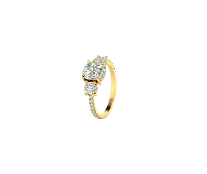 Meghan Markle Engagement Ring - Modified