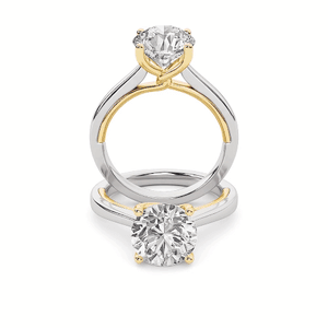 Two Tone Twisted Cathedral Shank