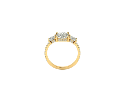 Meghan Markle Engagement Ring - Modified