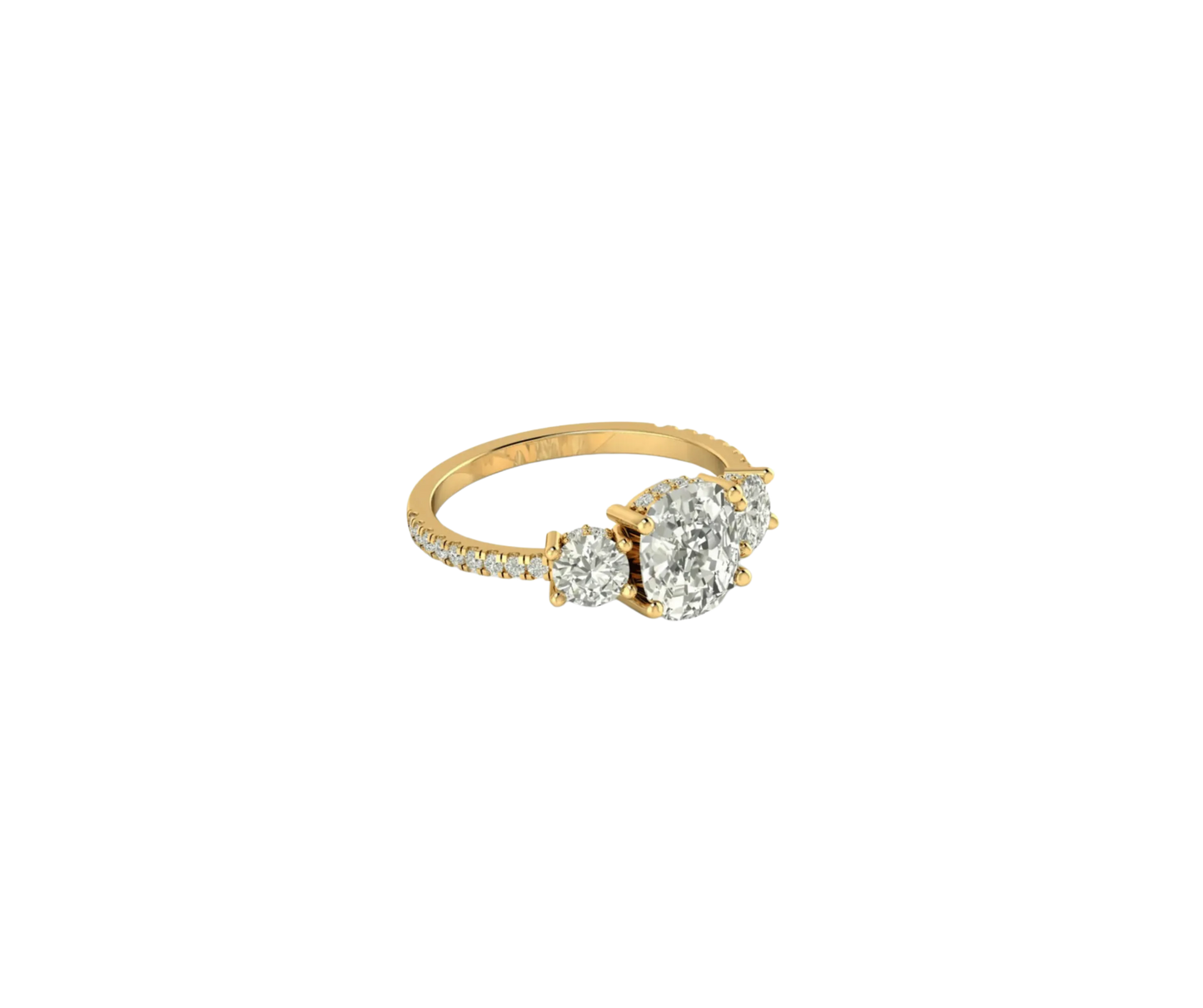 Meghan Markle Engagement Ring - Modified