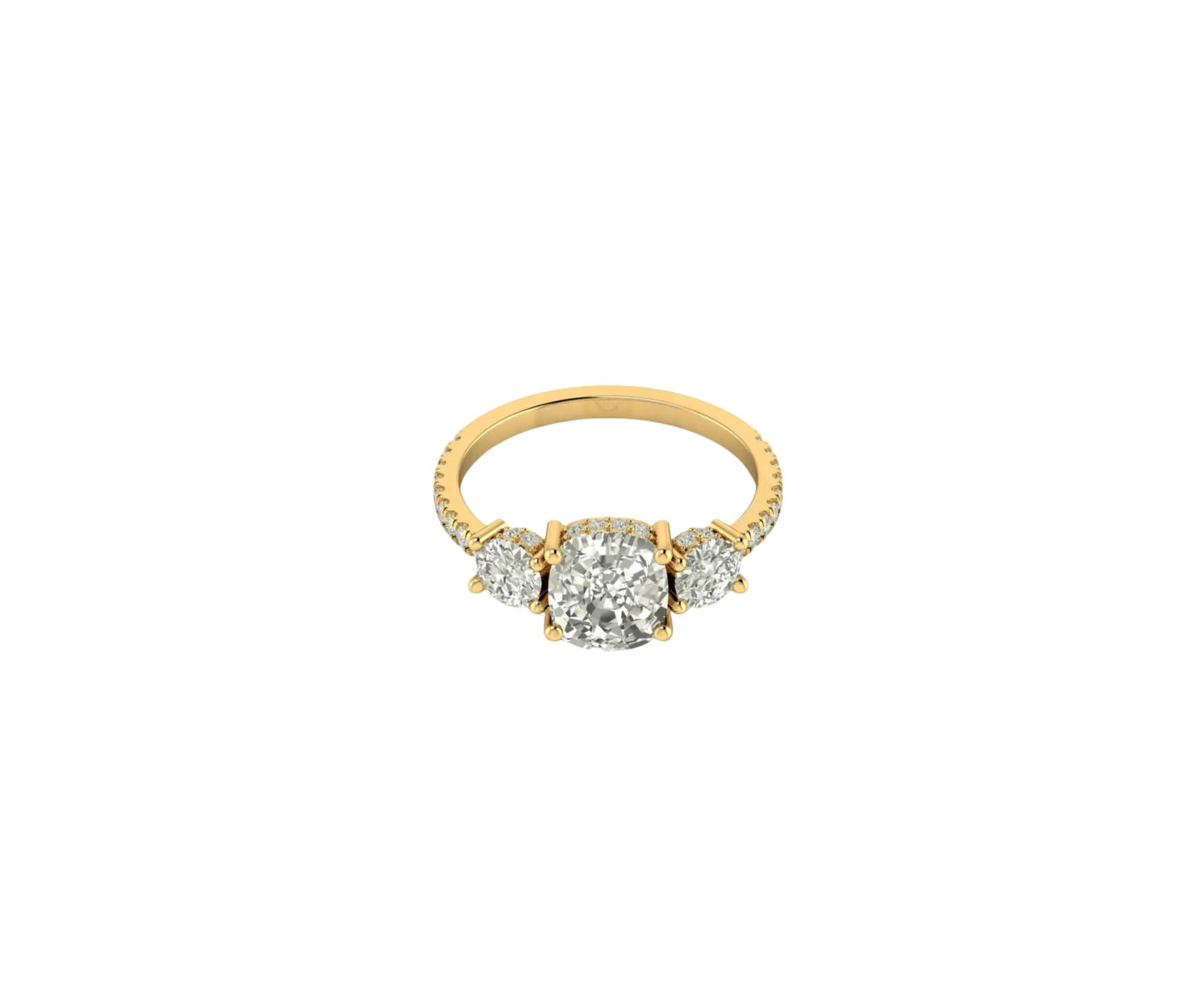 Meghan Markle Engagement Ring - Modified