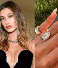 Hailey Bieber Engagement Ring