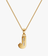 9MM ALPHABET SOLITAIRE DIAMOND LETTER PENDANT