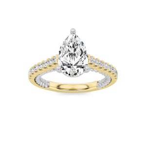 Two Tone Front Detailed Accent Shank