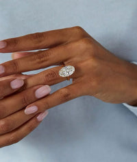 Hailey Bieber Engagement Ring