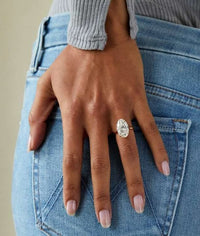 Hailey Bieber Engagement Ring